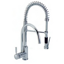 Monomando para fregadero profesional doble, cabezal con sistema anticalcáreo y dos tipos de chorro Gourmet Twin
