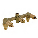 Ensamble triple de empotrar para regadera y tina. Valvex cerámico 1/4 de vuelta