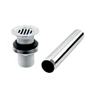 Contra con rejilla para lavabo sin rebosadero