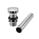 Contra tipo hongo para lavabo sin rebosadero