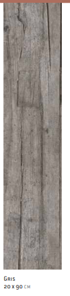 WOODEN 20X90 GRIS 1.62 CJA